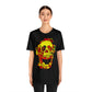 RealSpillClothingCo.© Flaming Skull Short Sleeve Tee