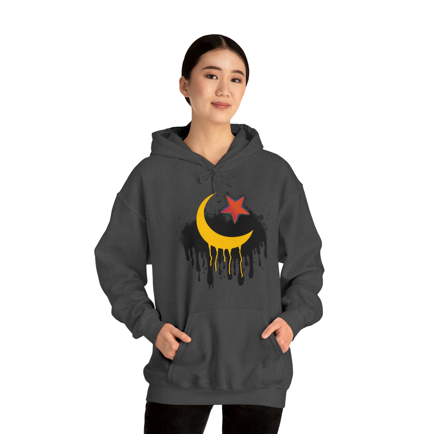 RealSpillClothingCompany© "Crescent Moon & Star" Hoodie