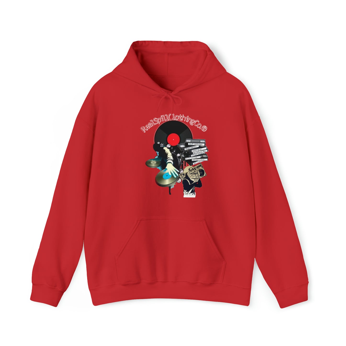 RealSpillClothingCompany© "Yo DJ" Hooded Sweatshirt
