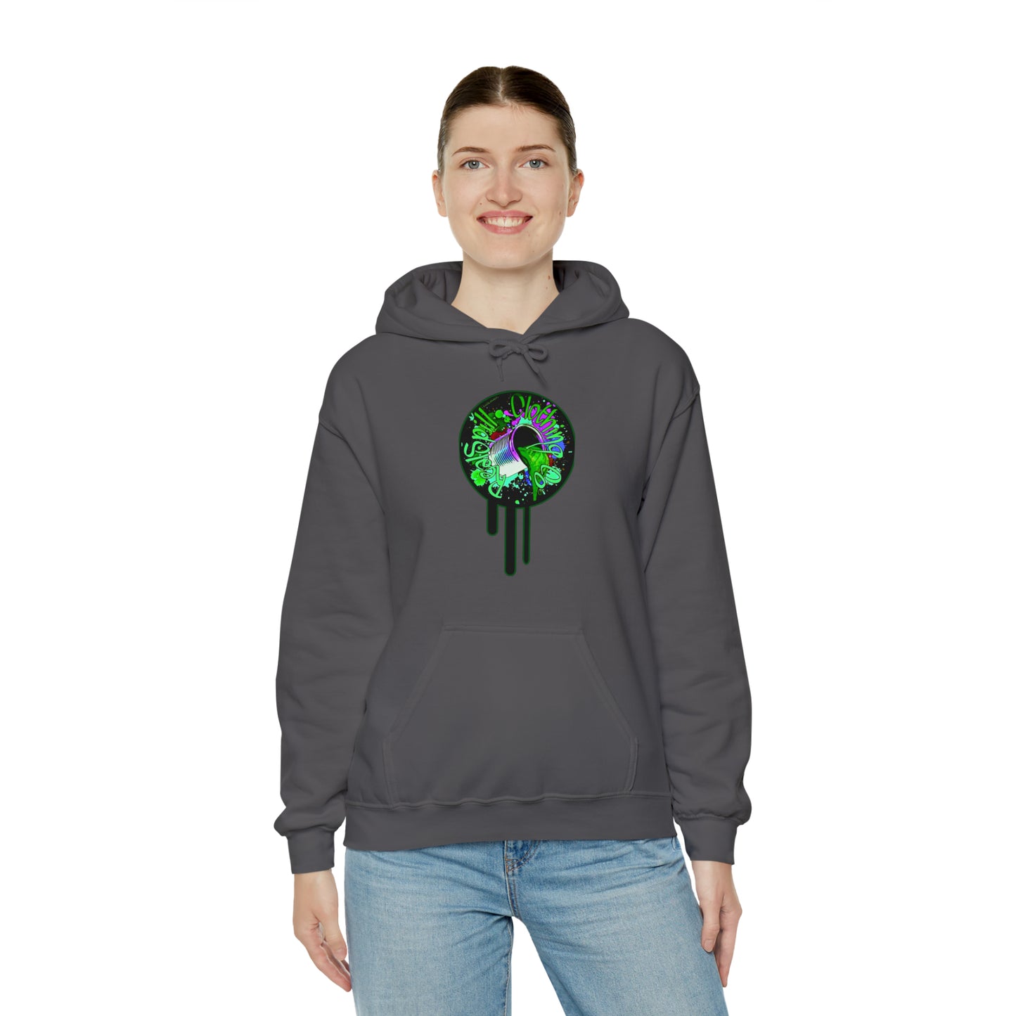 RealSpillClothingCompany© "Goblin Green" Logo Hoodie