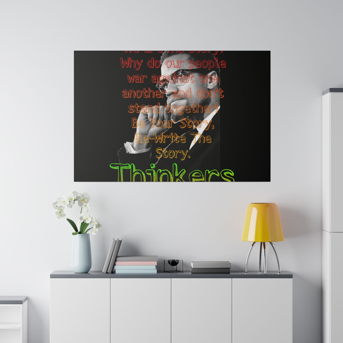 RealSpillClothingCompany© "Thinkers" Matte Canvas