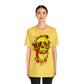 RealSpillClothingCo.© Flaming Skull Short Sleeve Tee