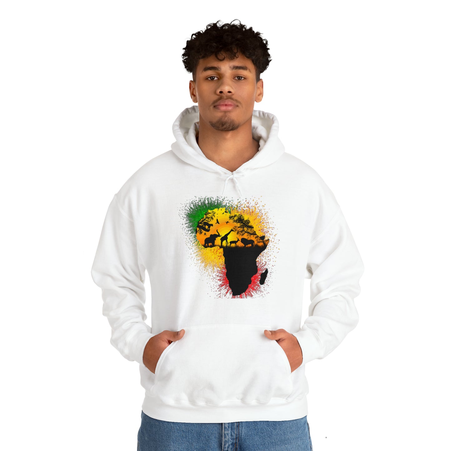 RealSpillClothingCompany© "Afri'kaan" Hoodie Sweatshirt