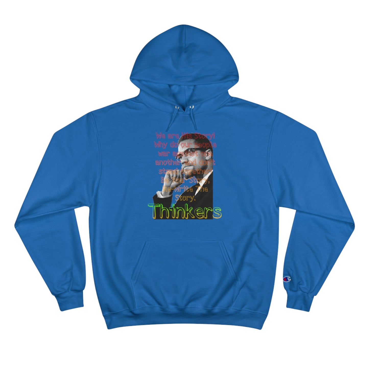 RealSpillClothingCompany© "Malcolm X" Champion Hoodie