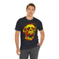RealSpillClothingCo.© Flaming Skull Short Sleeve Tee