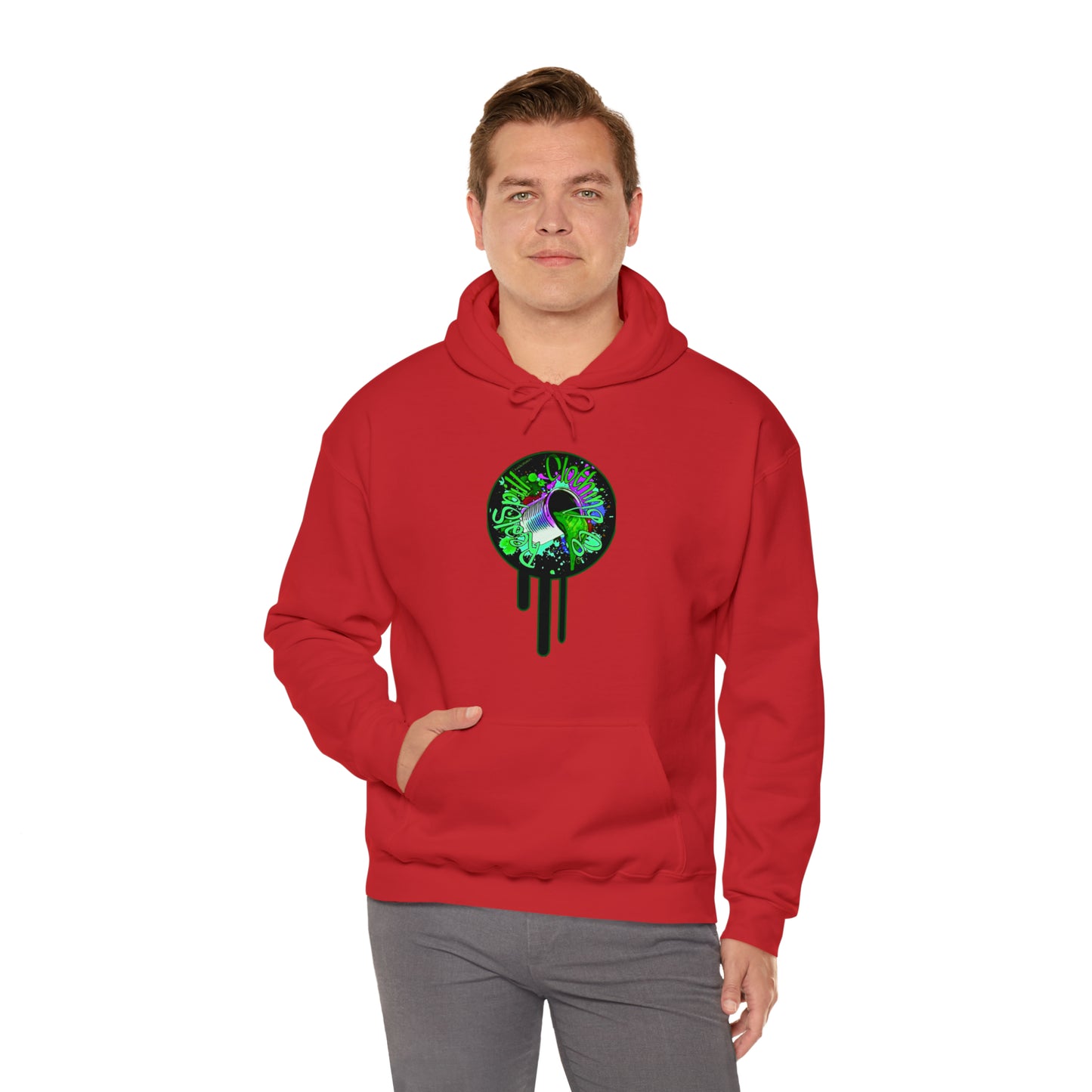 RealSpillClothingCompany© "Goblin Green" Logo Hoodie