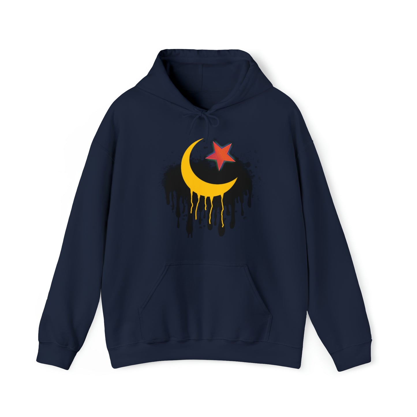 RealSpillClothingCompany© "Crescent Moon & Star" Hoodie
