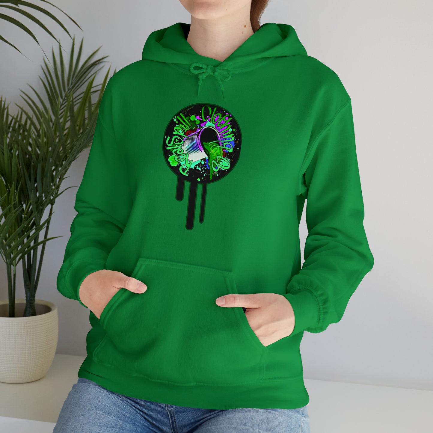 RealSpillClothingCompany© "Goblin Green" Logo Hoodie