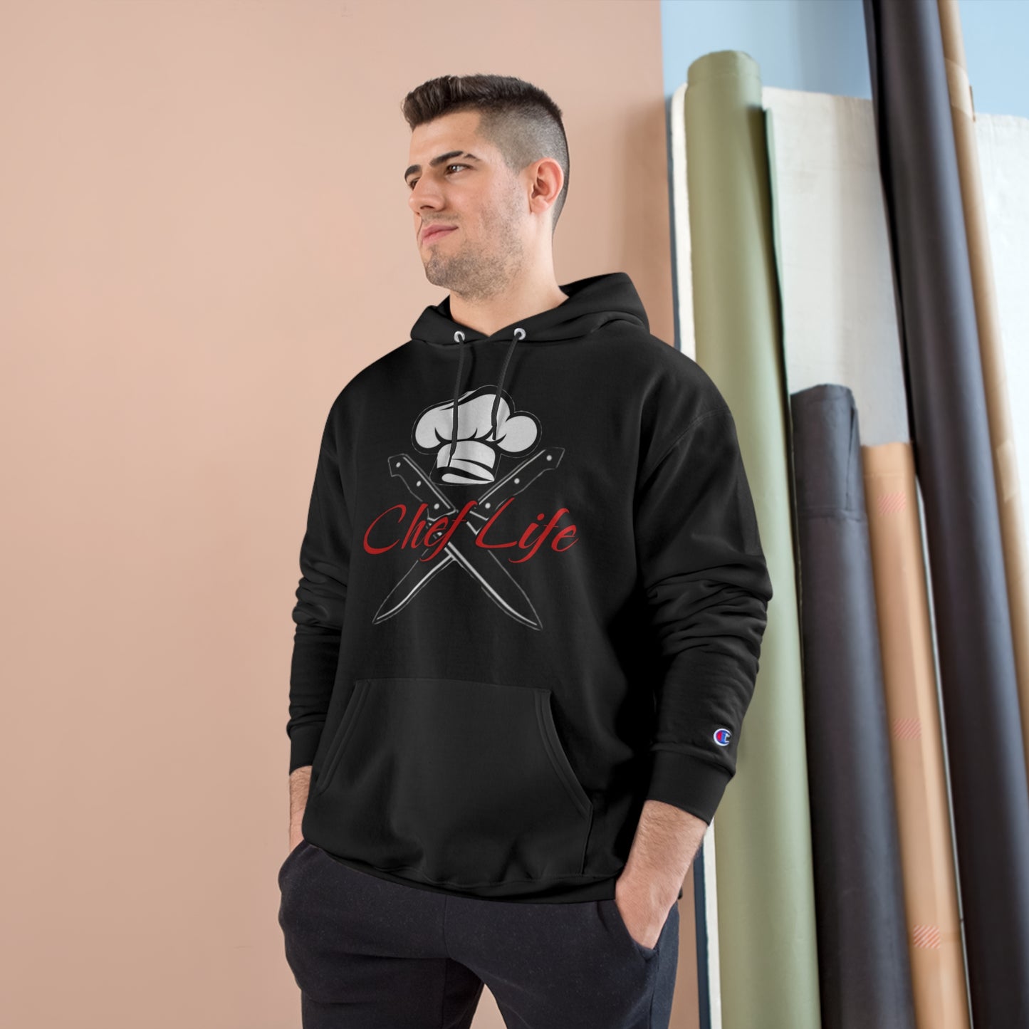 RealSpillClothingCompany© "Chef Life" Champion Hoodie