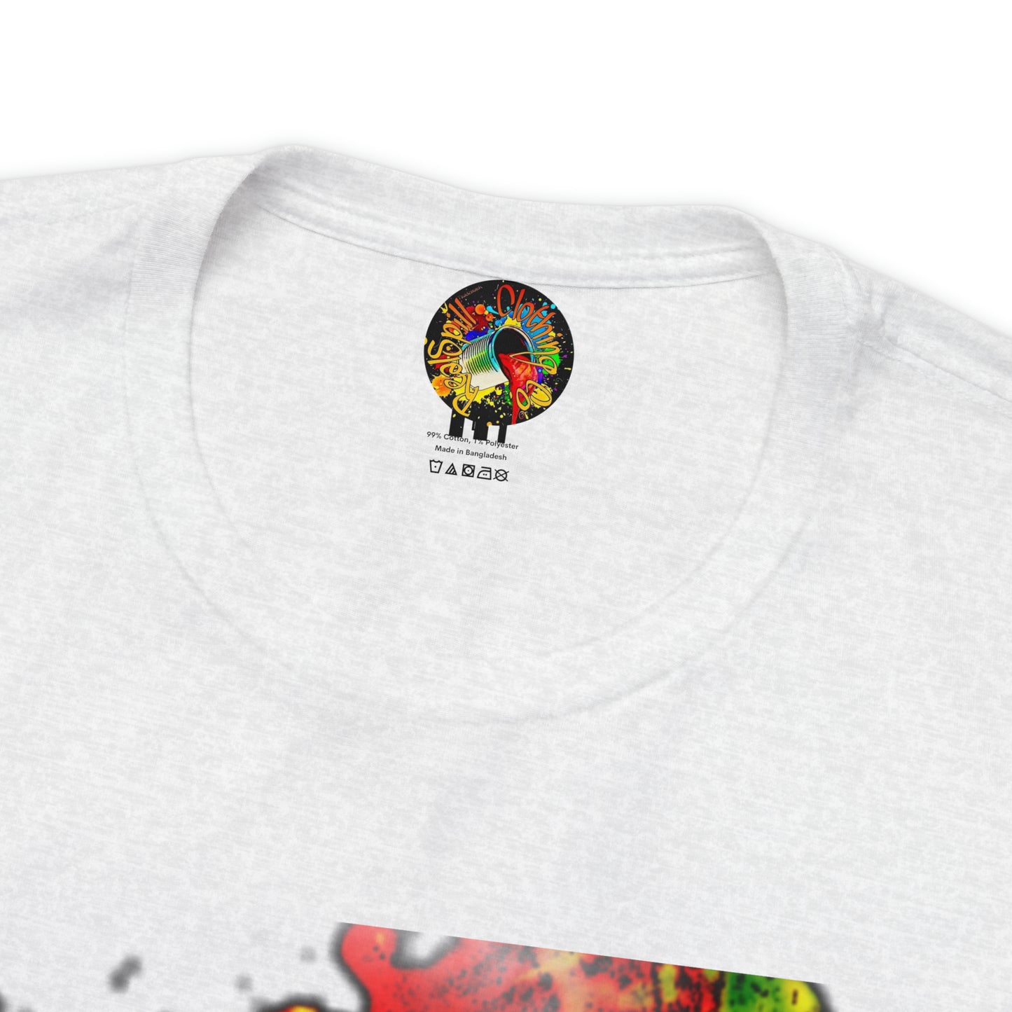 RealSpillClothingCo.© Flaming Skull Short Sleeve Tee