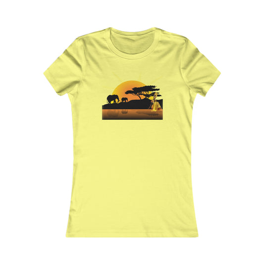 RealSpillClothingCompany© Women's  "Calm Savannah" Tee
