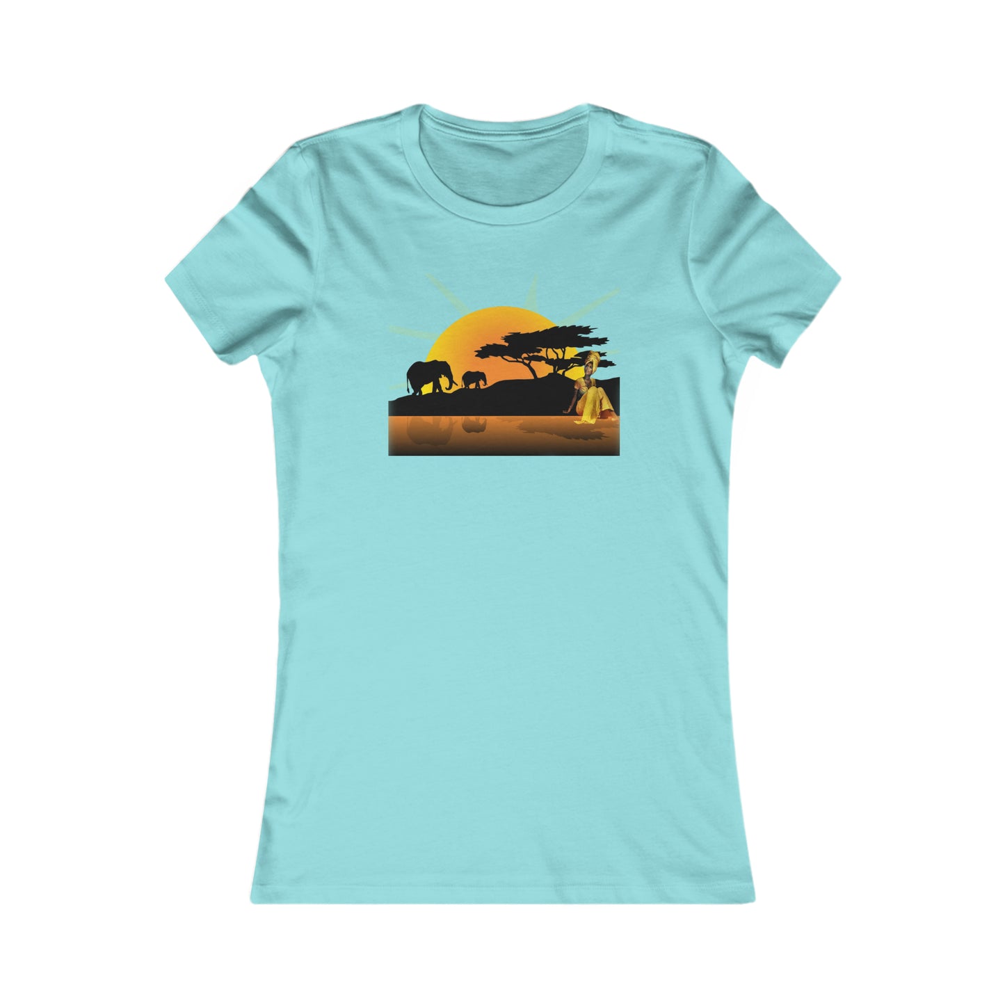 RealSpillClothingCompany© Women's  "Calm Savannah" Tee