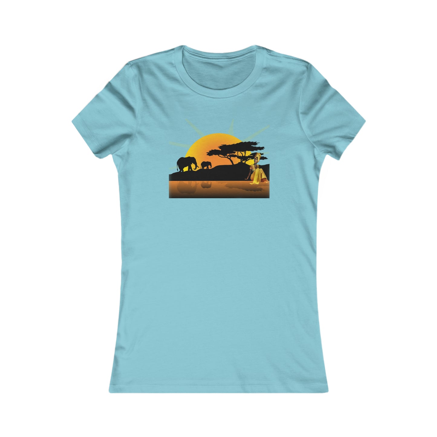RealSpillClothingCompany© Women's  "Calm Savannah" Tee