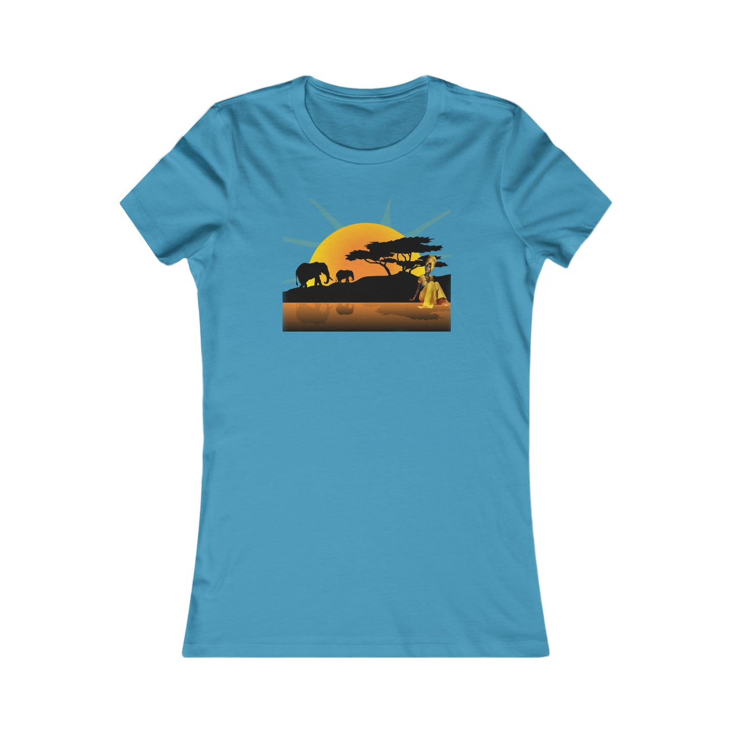 RealSpillClothingCompany© Women's  "Calm Savannah" Tee