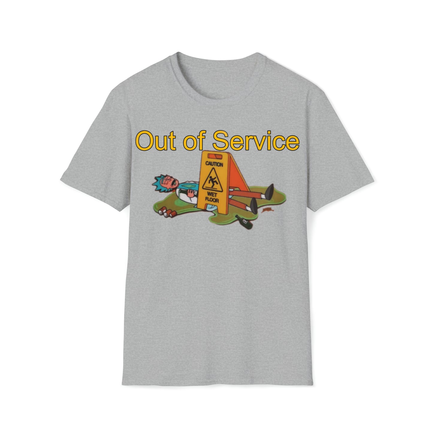 RealSpillClothingCompany© "Out of Service"T-Shirt
