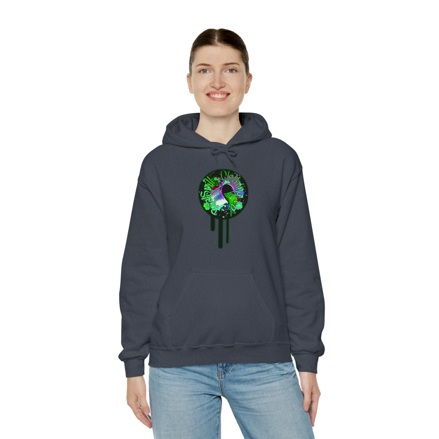 RealSpillClothingCompany© "Goblin Green" Logo Hoodie