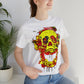 RealSpillClothingCo.© Flaming Skull Short Sleeve Tee