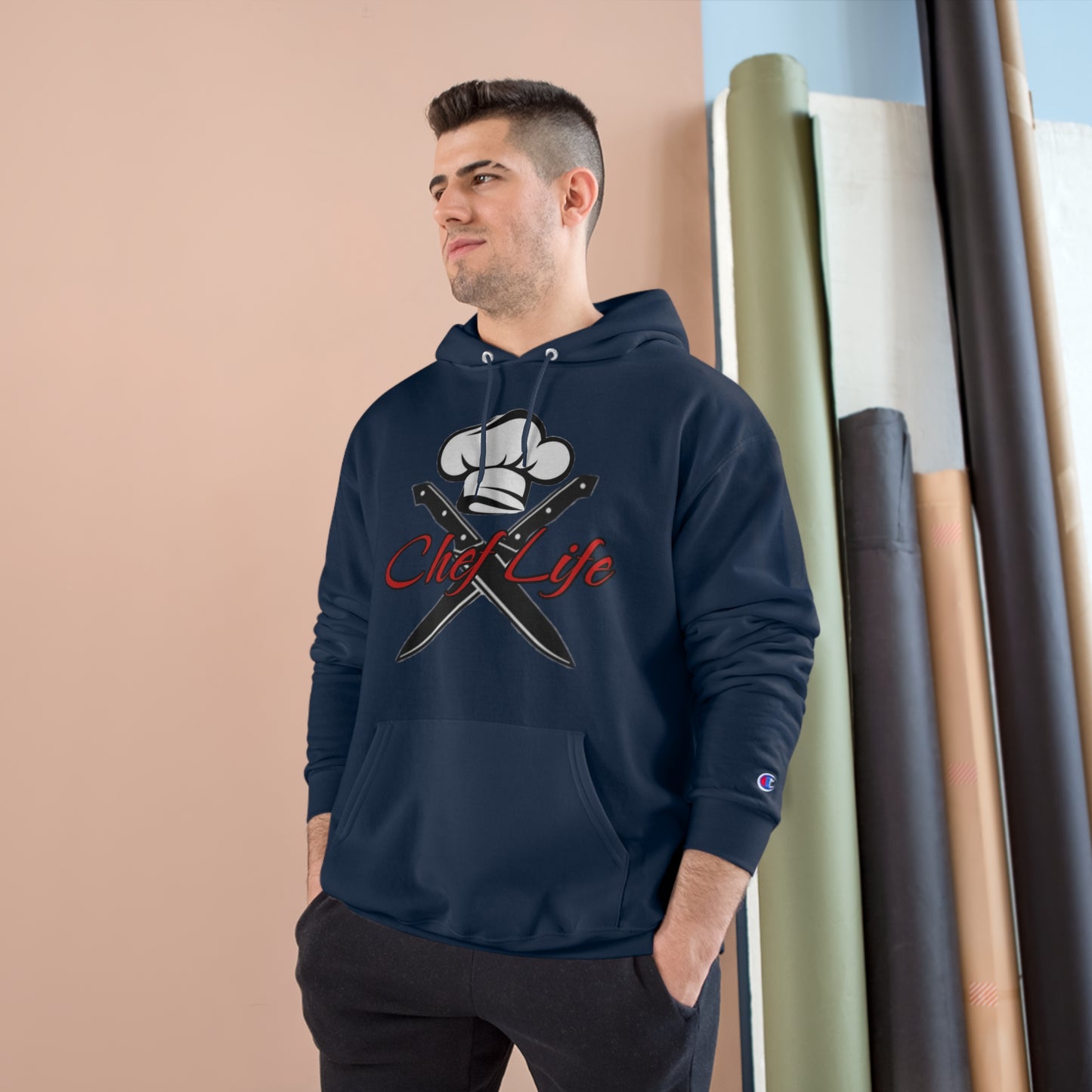 RealSpillClothingCompany© "Chef Life" Champion Hoodie