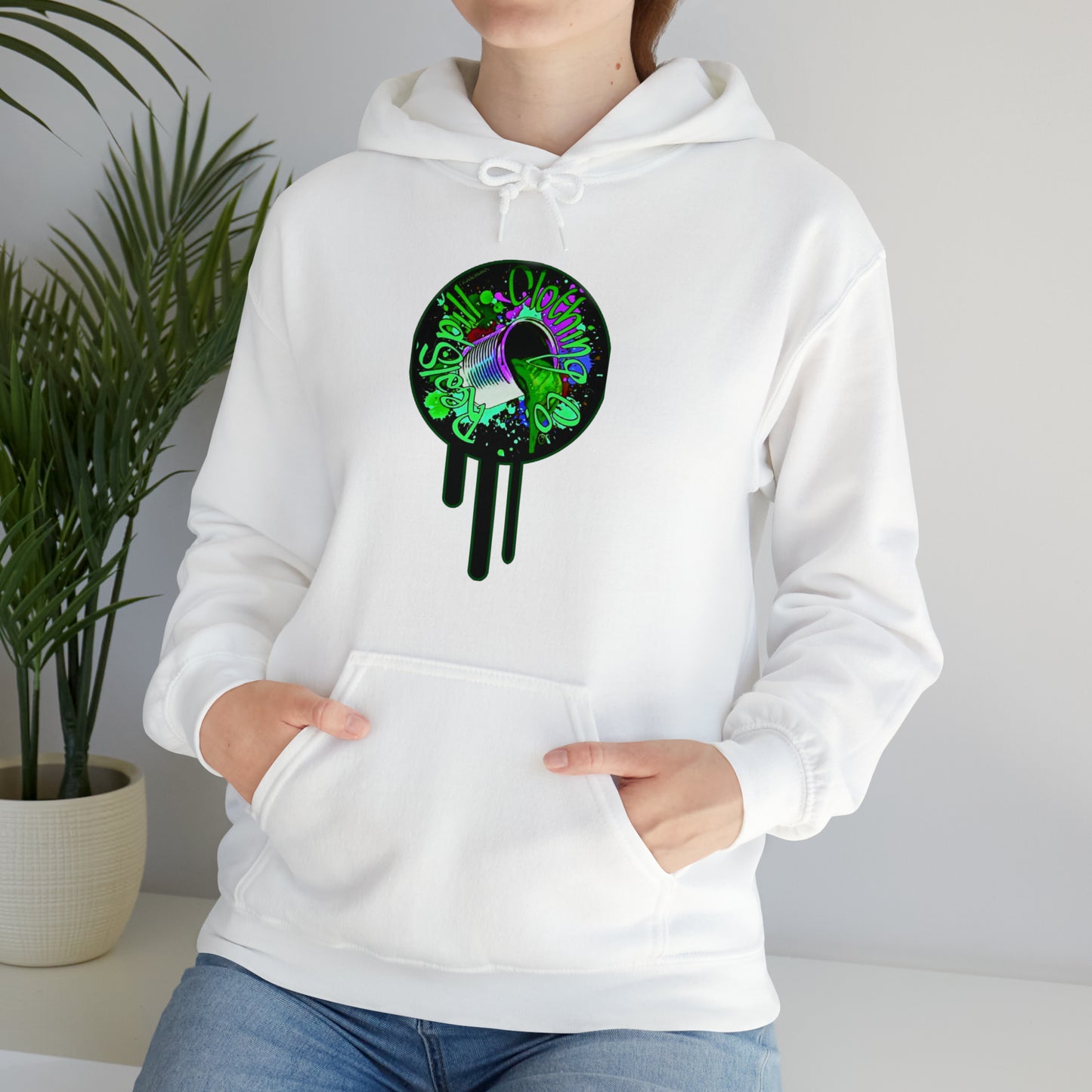 RealSpillClothingCompany© "Goblin Green" Logo Hoodie