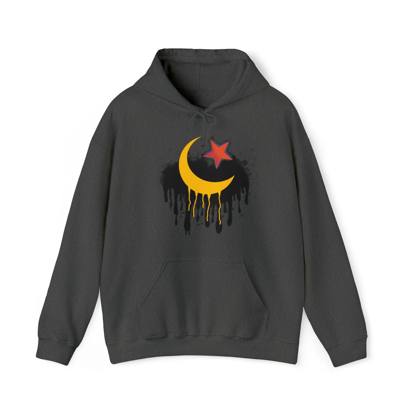 RealSpillClothingCompany© "Crescent Moon & Star" Hoodie