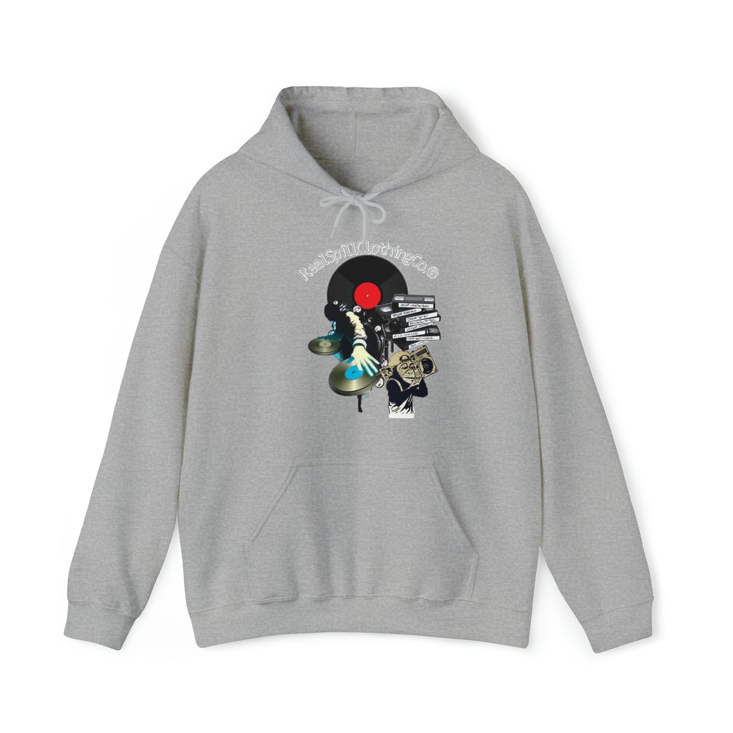 RealSpillClothingCompany© "Yo DJ" Hooded Sweatshirt