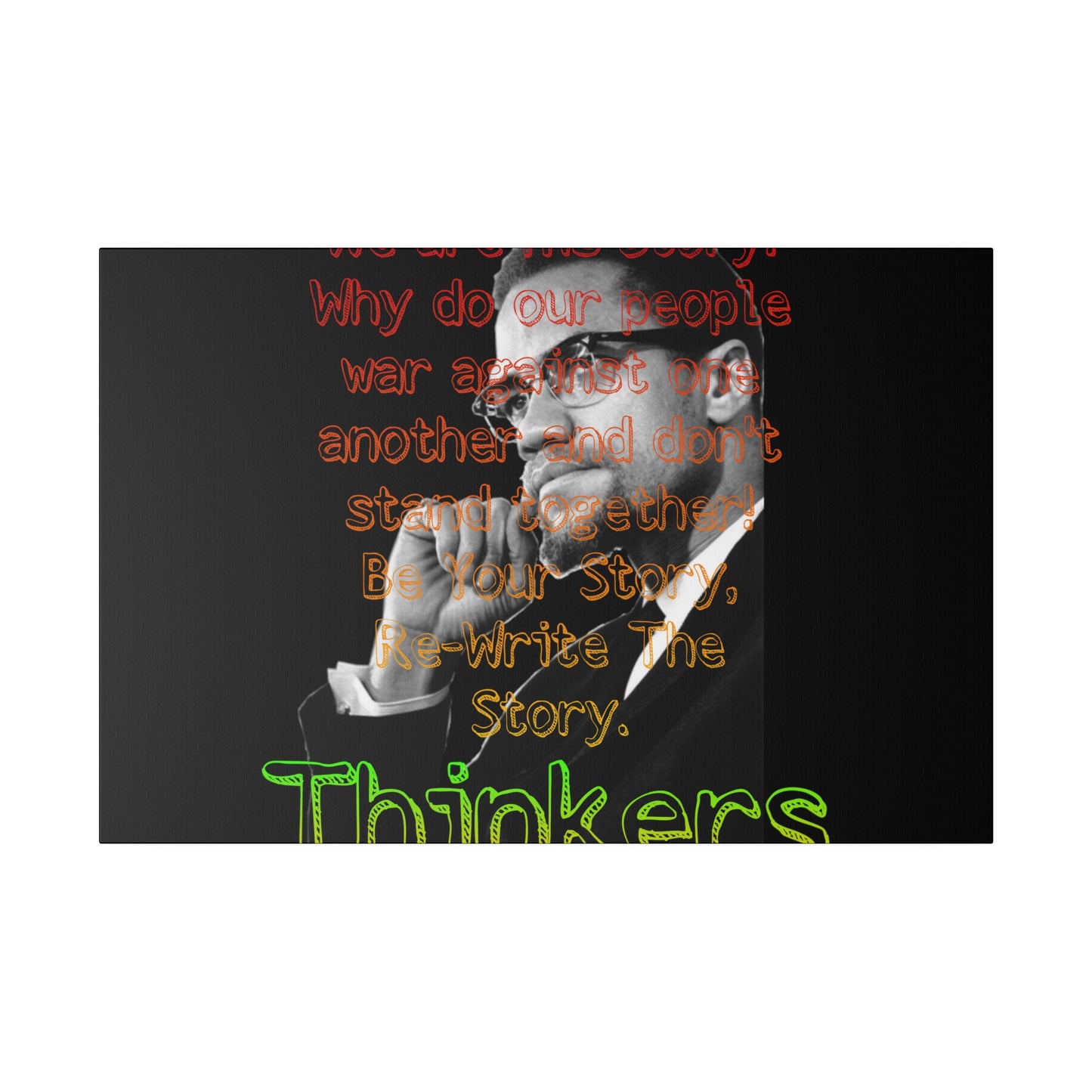 RealSpillClothingCompany© "Thinkers" Matte Canvas