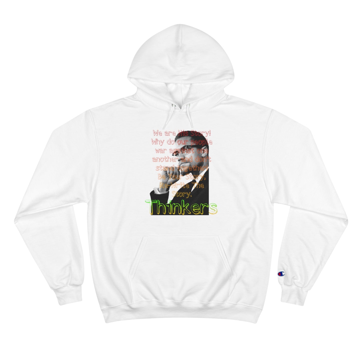 RealSpillClothingCompany© "Malcolm X" Champion Hoodie