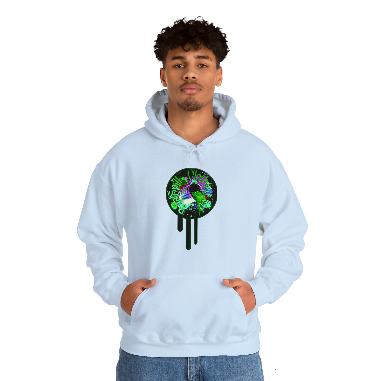 RealSpillClothingCompany© "Goblin Green" Logo Hoodie