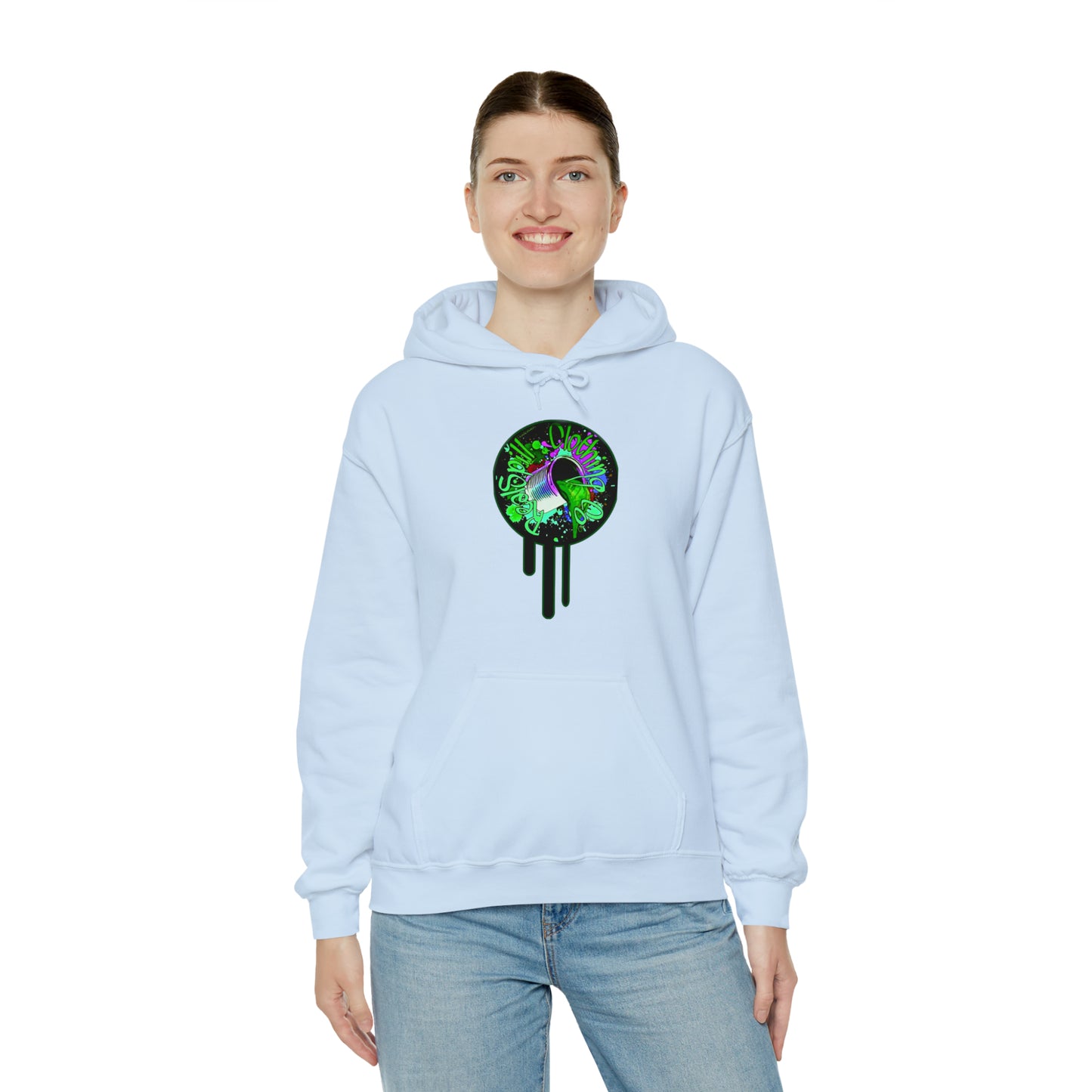 RealSpillClothingCompany© "Goblin Green" Logo Hoodie