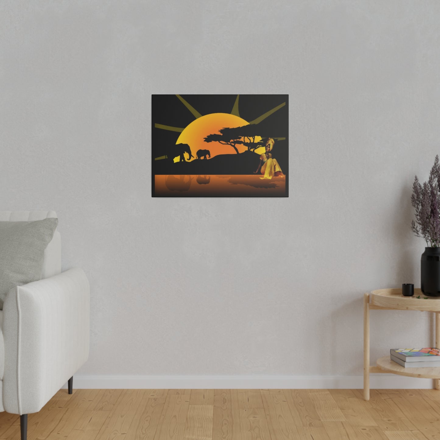 RealSpillClothingCompany© "Mother's" Matte Canvas, Stretched, 0.75"