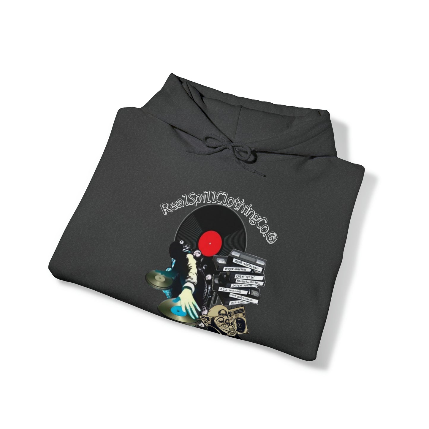 RealSpillClothingCompany© "Yo DJ" Hooded Sweatshirt