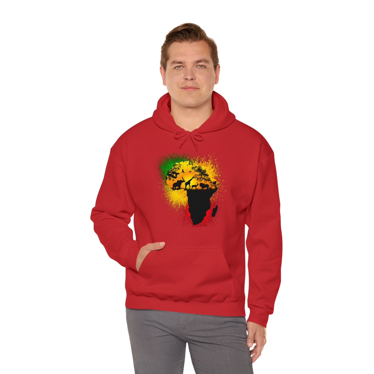 RealSpillClothingCompany© "Afri'kaan" Hoodie Sweatshirt