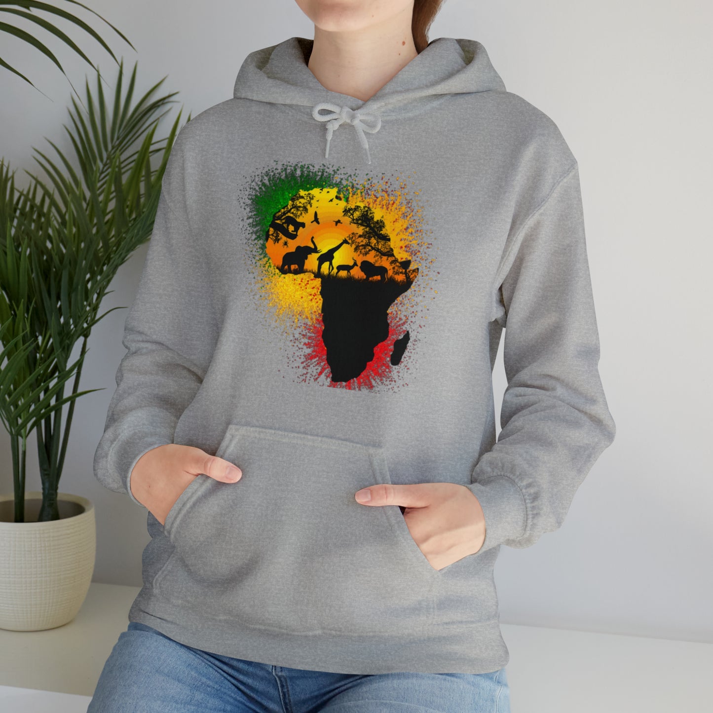 RealSpillClothingCompany© "Afri'kaan" Hoodie Sweatshirt