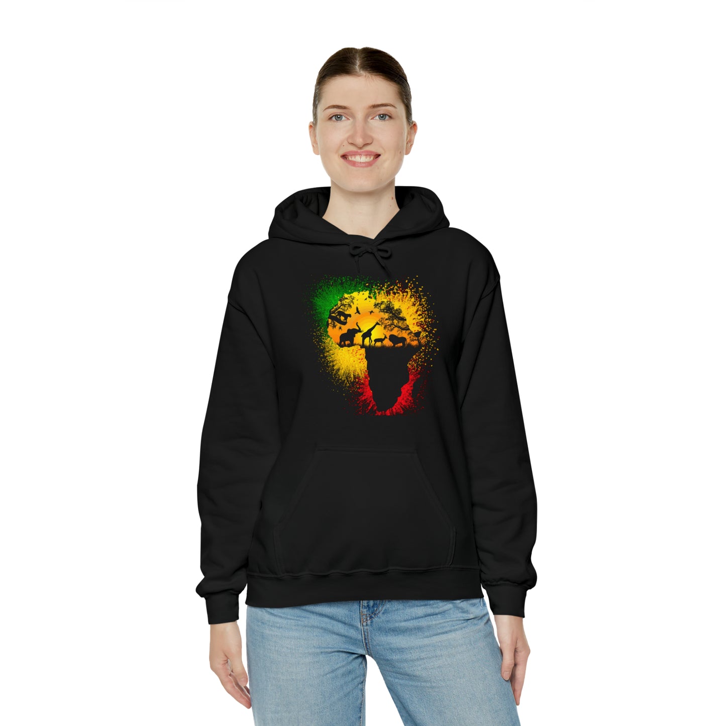 RealSpillClothingCompany© "Afri'kaan" Hoodie Sweatshirt