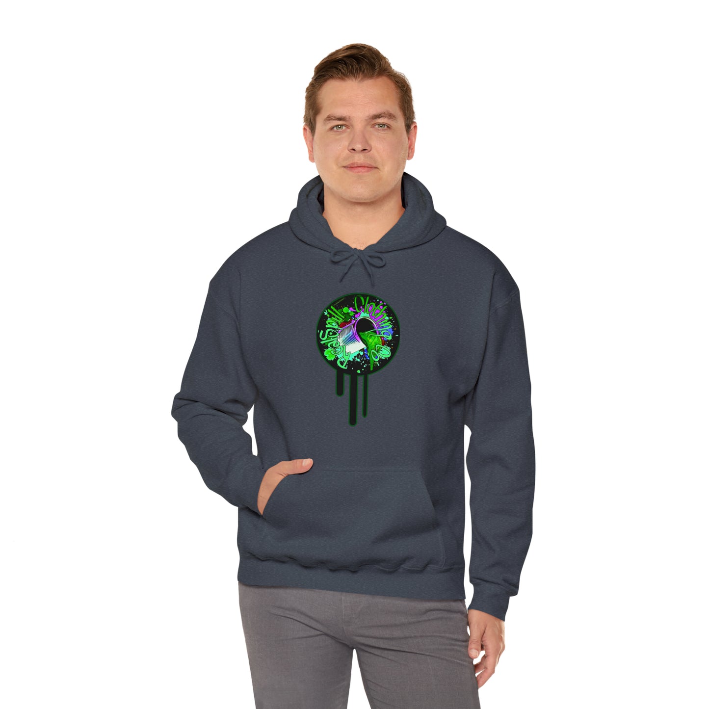 RealSpillClothingCompany© "Goblin Green" Logo Hoodie