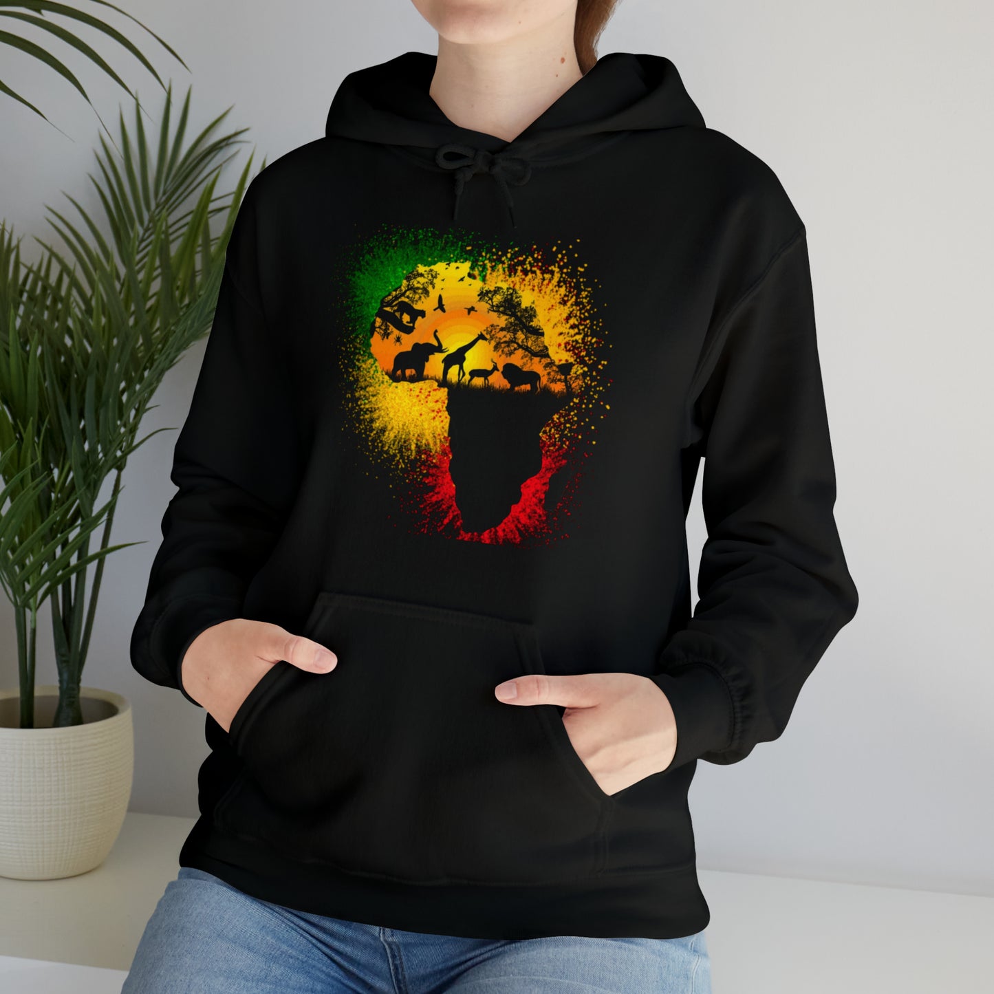 RealSpillClothingCompany© "Afri'kaan" Hoodie Sweatshirt