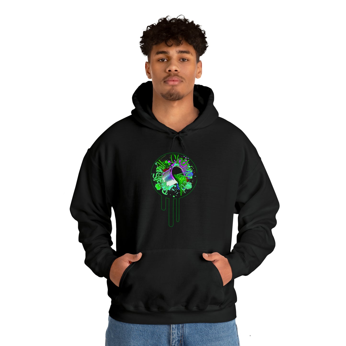 RealSpillClothingCompany© "Goblin Green" Logo Hoodie