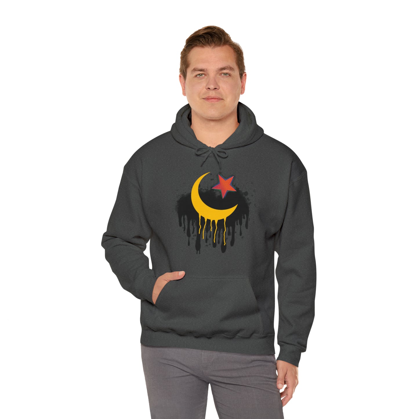RealSpillClothingCompany© "Crescent Moon & Star" Hoodie