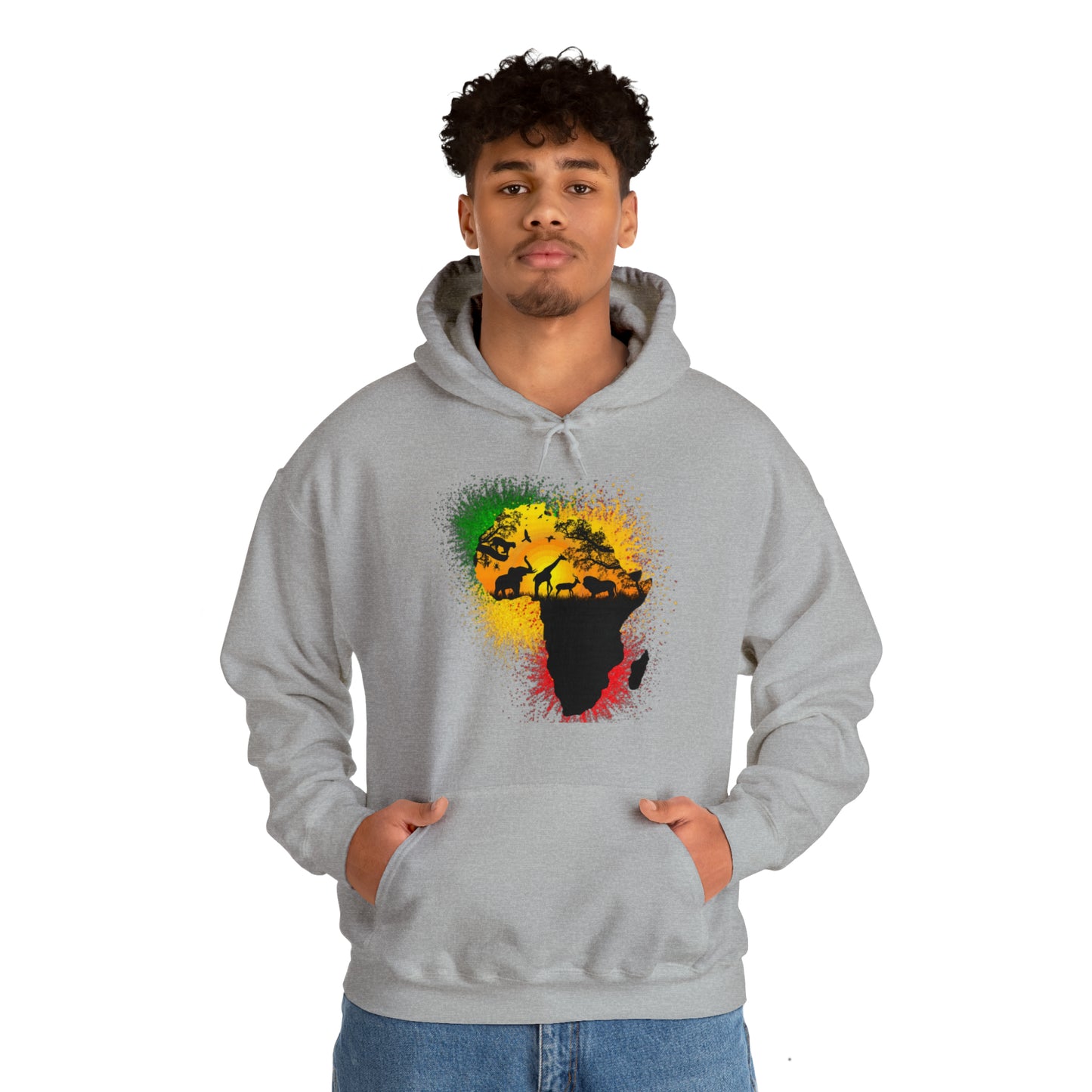 RealSpillClothingCompany© "Afri'kaan" Hoodie Sweatshirt