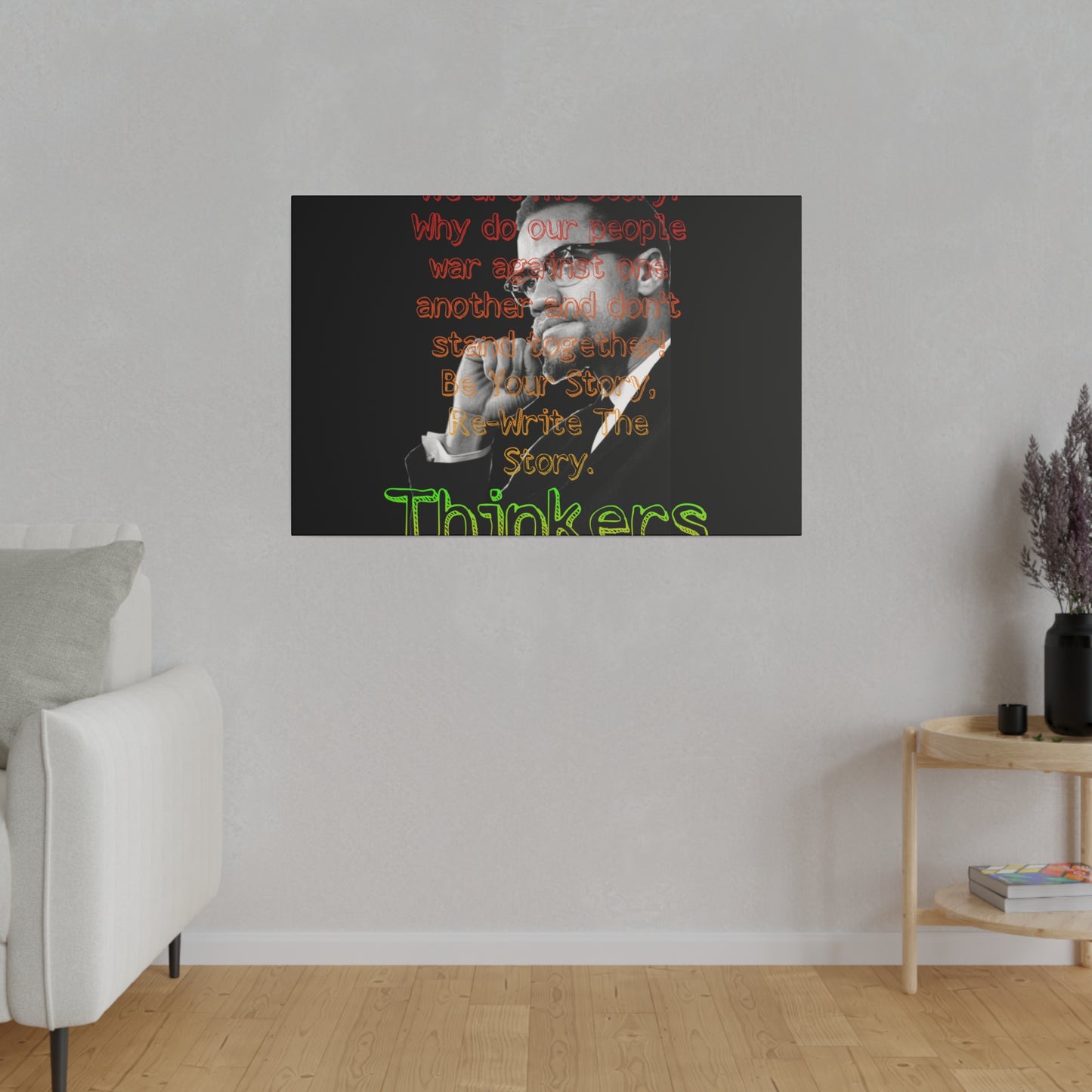 RealSpillClothingCompany© "Thinkers" Matte Canvas