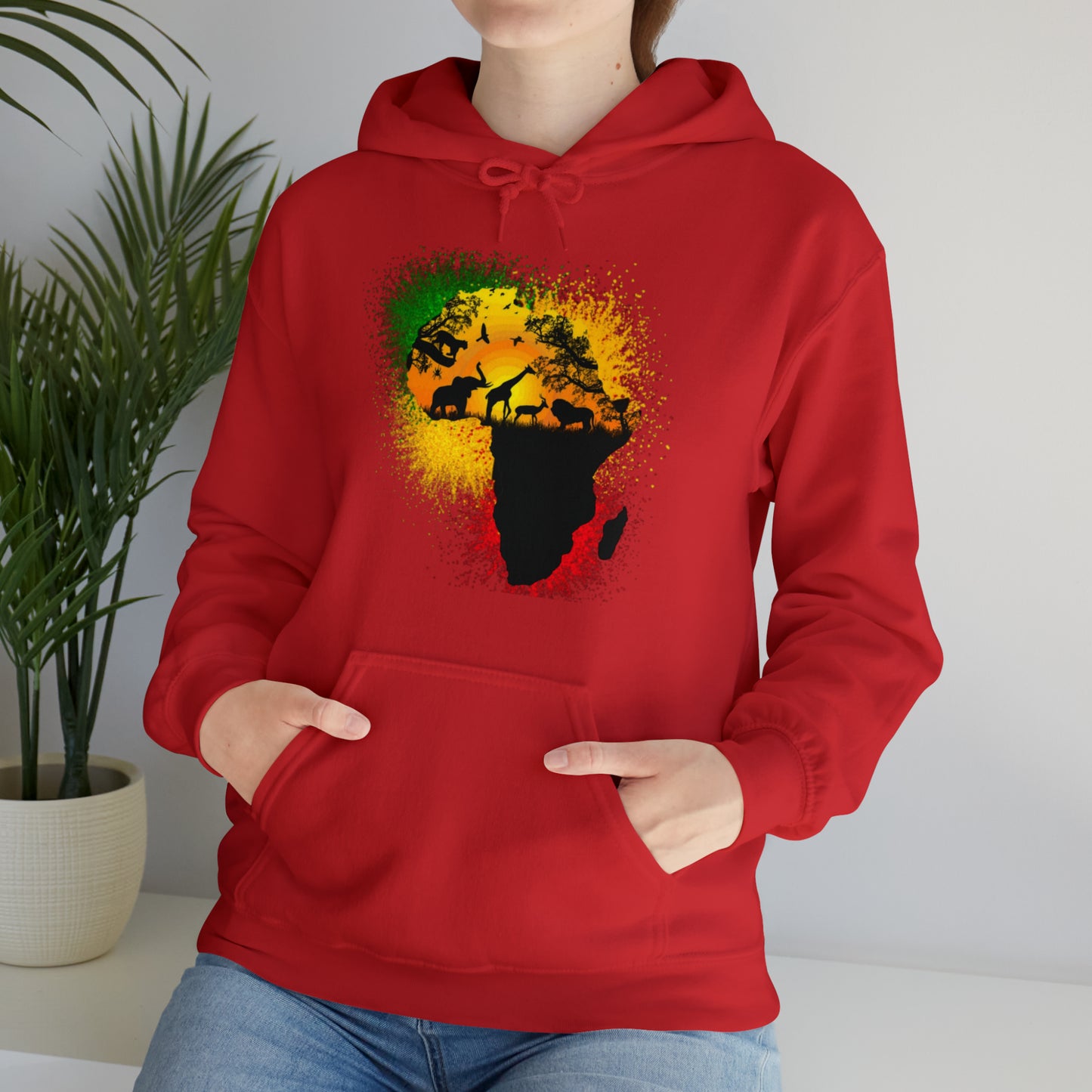 RealSpillClothingCompany© "Afri'kaan" Hoodie Sweatshirt