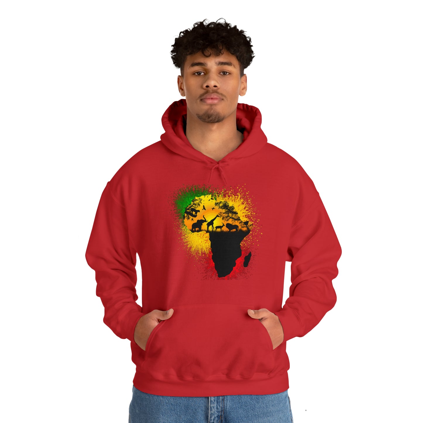 RealSpillClothingCompany© "Afri'kaan" Hoodie Sweatshirt