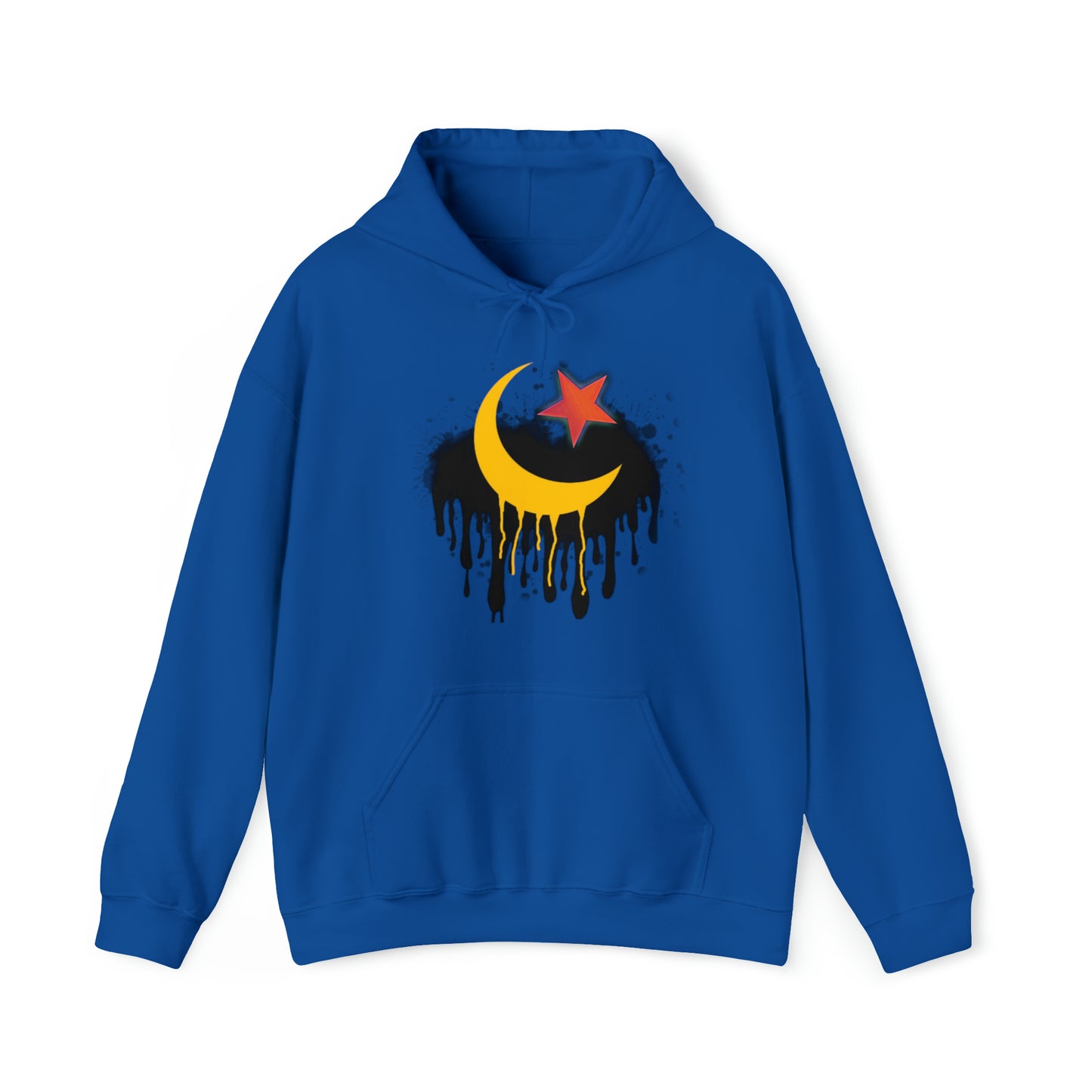RealSpillClothingCompany© "Crescent Moon & Star" Hoodie