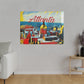 RealSpillClothingCompany© "Hot Atlanta" Matte Canvas, Stretched,