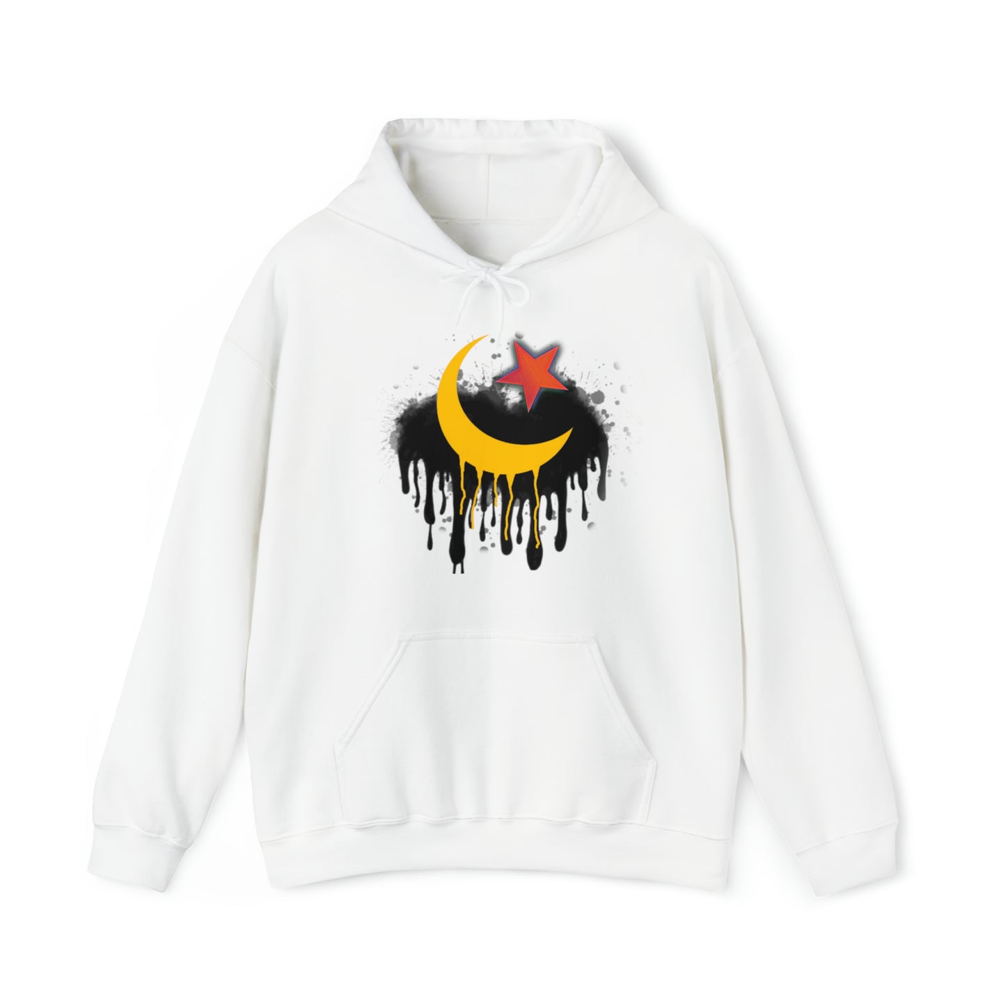 RealSpillClothingCompany© "Crescent Moon & Star" Hoodie