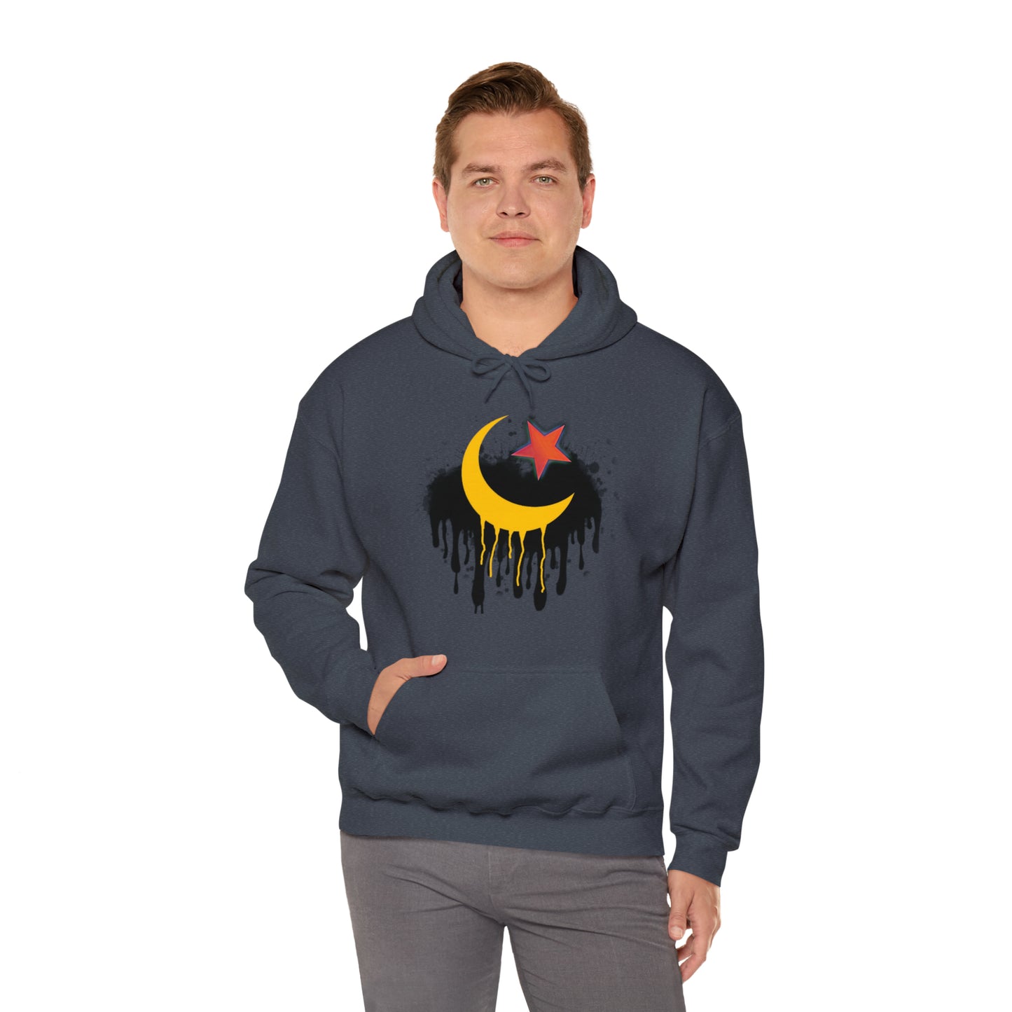 RealSpillClothingCompany© "Crescent Moon & Star" Hoodie