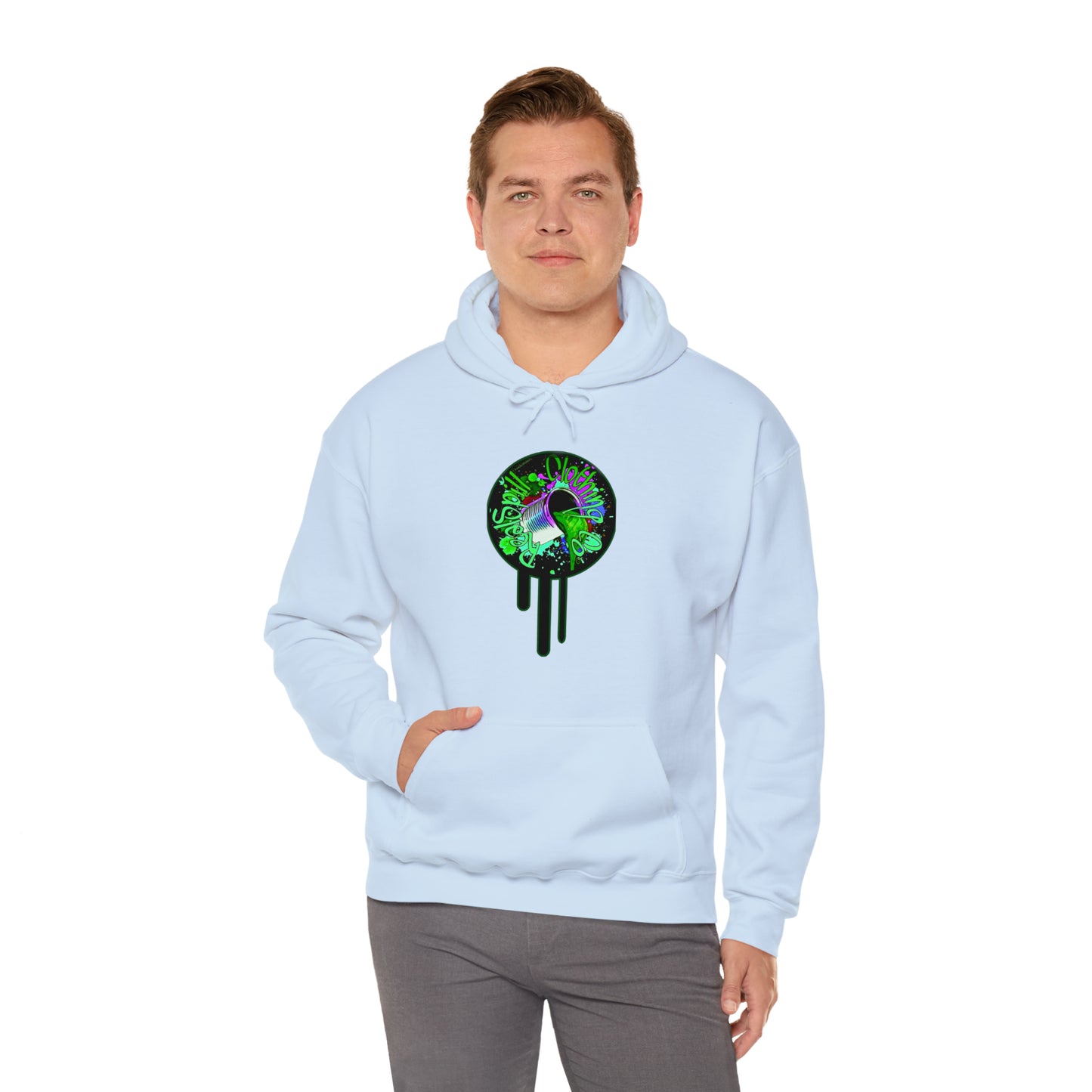 RealSpillClothingCompany© "Goblin Green" Logo Hoodie