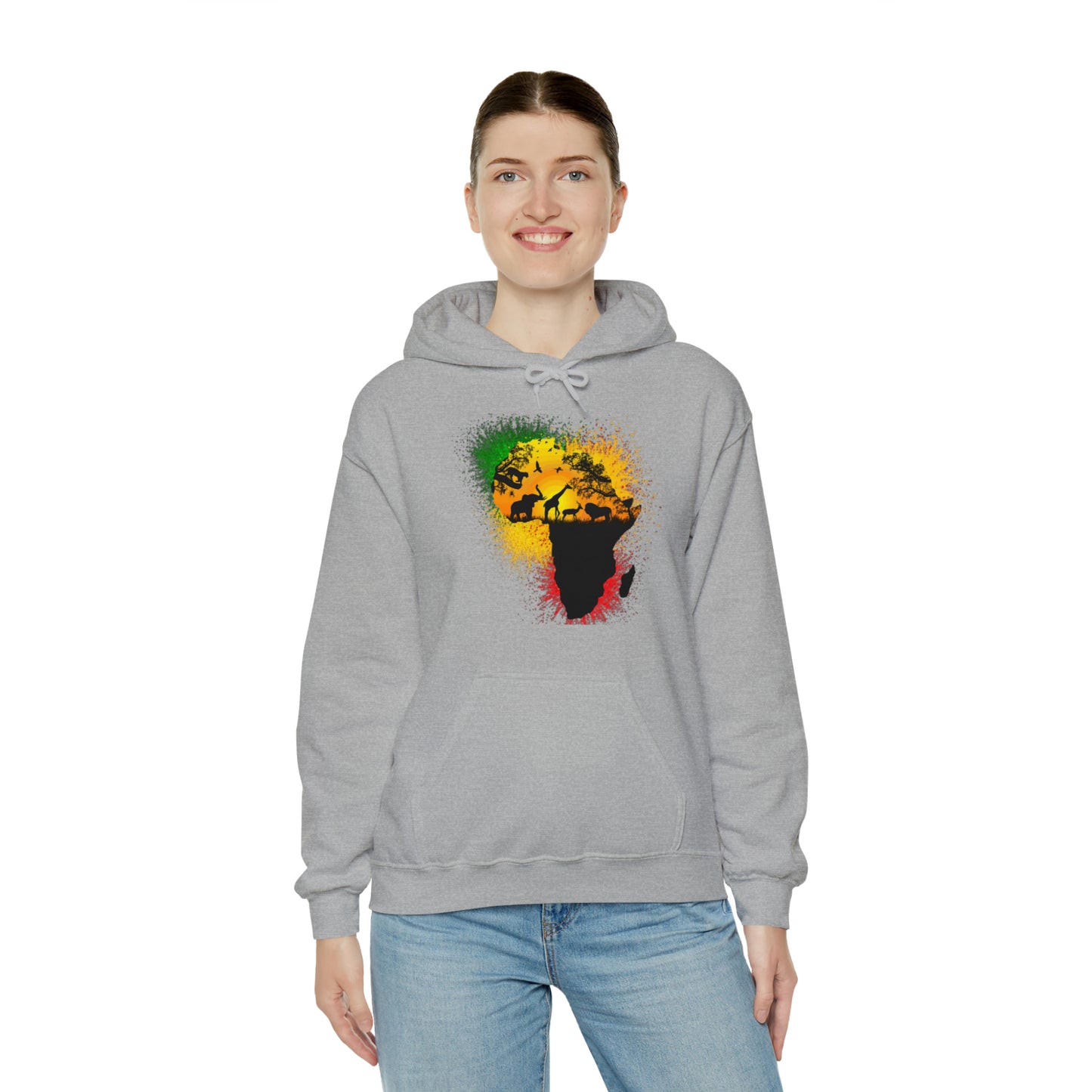 RealSpillClothingCompany© "Afri'kaan" Hoodie Sweatshirt