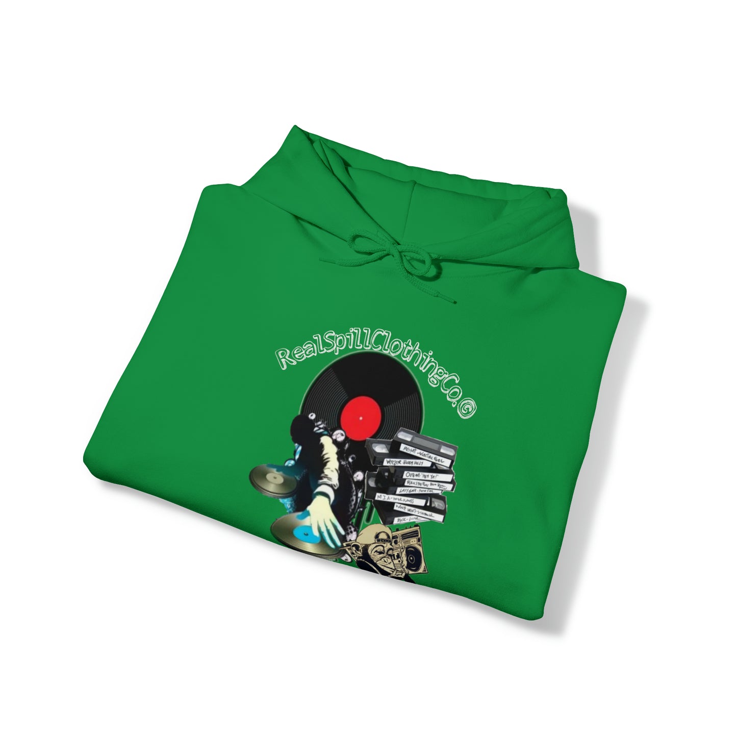 RealSpillClothingCompany© "Yo DJ" Hooded Sweatshirt