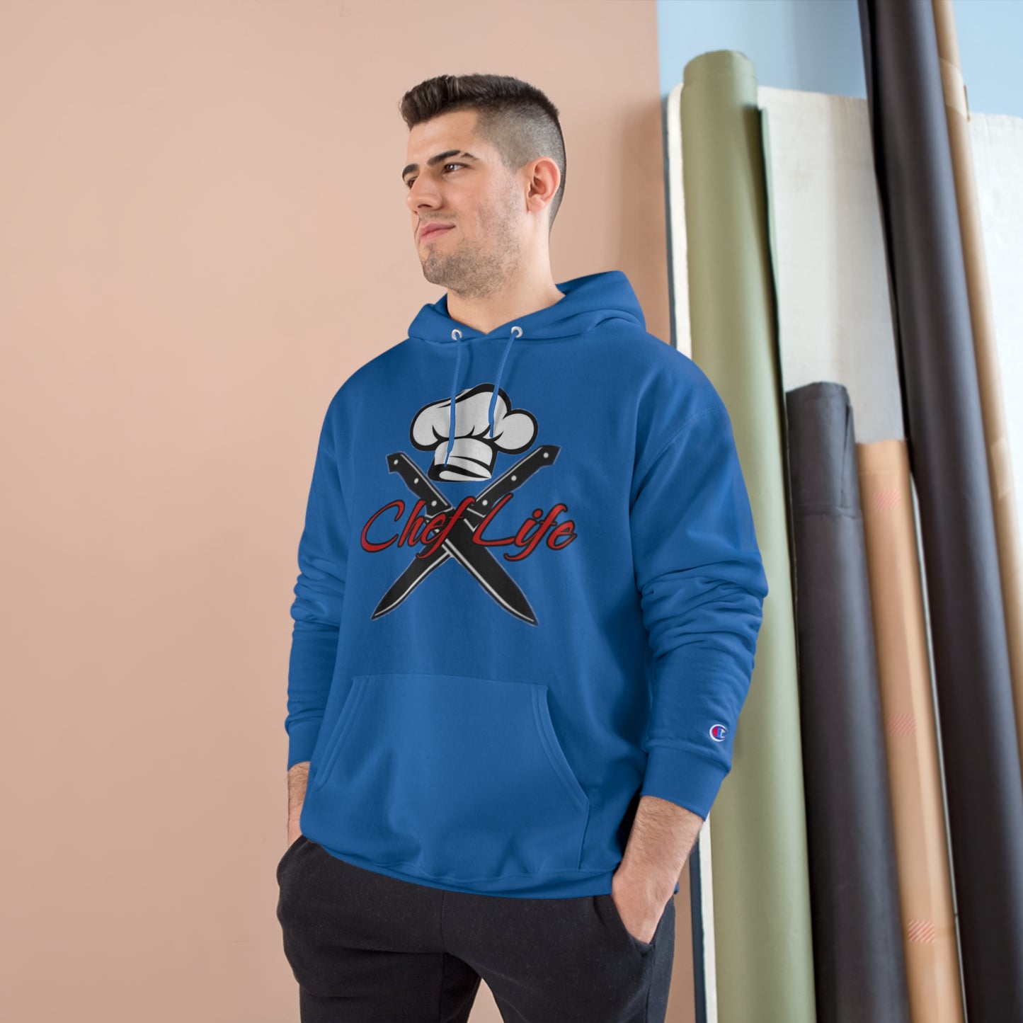 RealSpillClothingCompany© "Chef Life" Champion Hoodie